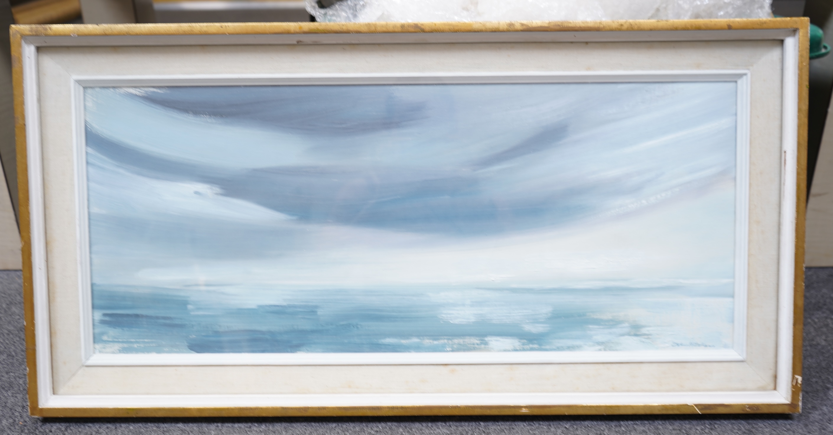 John Hitchens, (b. 1940), 'Clouds Sweeping Low'